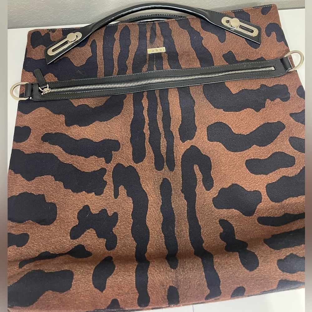 ABBI New York Tote Laptop Weekender Bag EUC